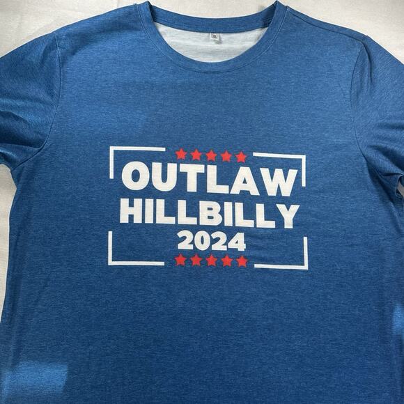Trump Vance 2024 Outlaw Hillbilly 2024 Unisex T-Shirt XL - Picture 1 of 6